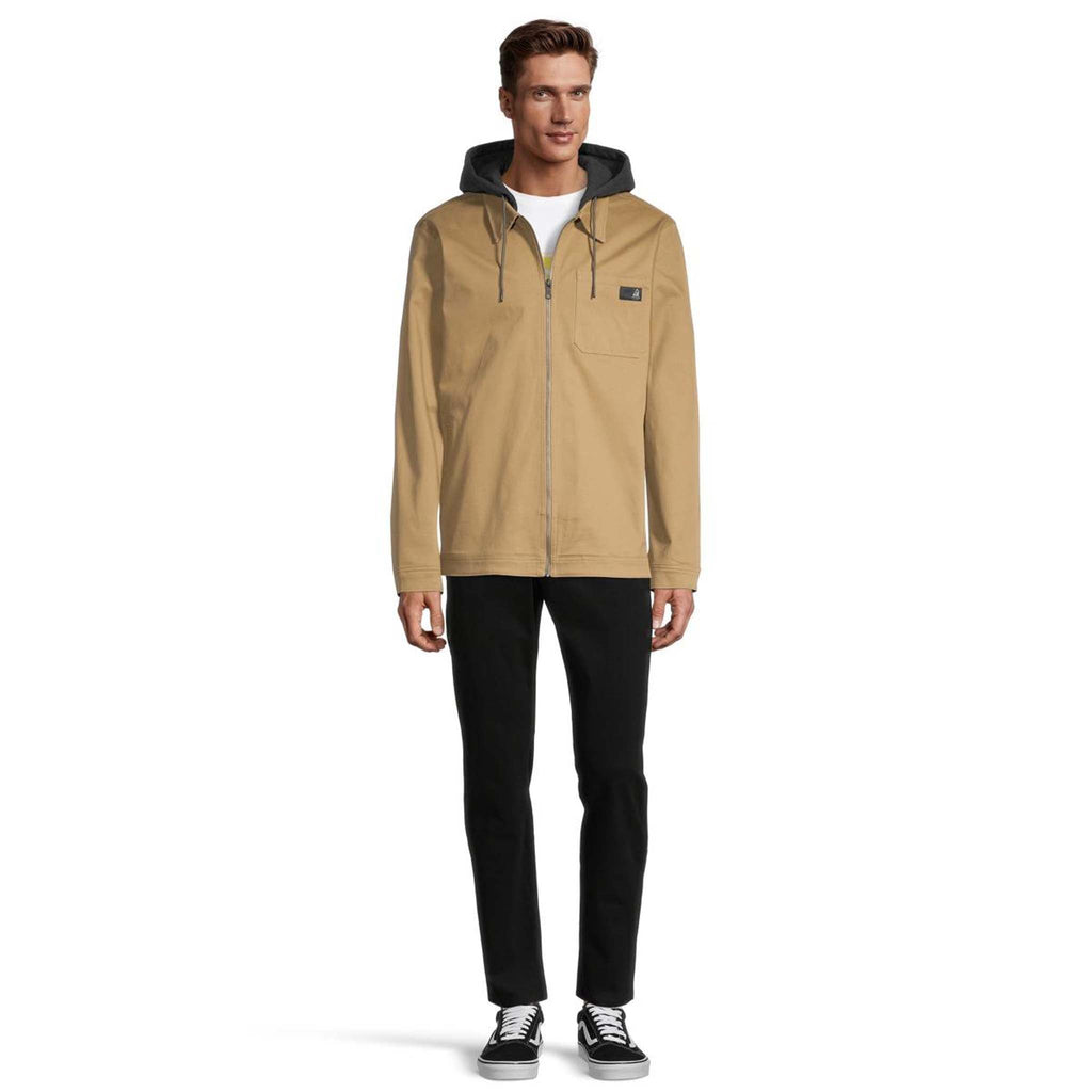 Ripzone Men s Borer Canvas Trucker Jacket Otter