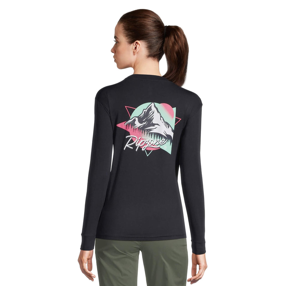 Ripzone Core Ripzone Women's Wapta Long Sleeve Shirt - Black Beauty