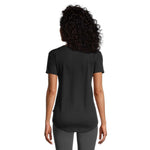 Ripzone Women's Citron Scoop Neck T-Shirt - Black