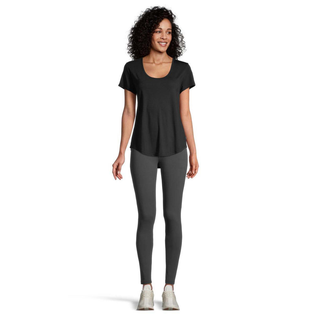 Ripzone Women's Citron Scoop Neck T-Shirt - Black