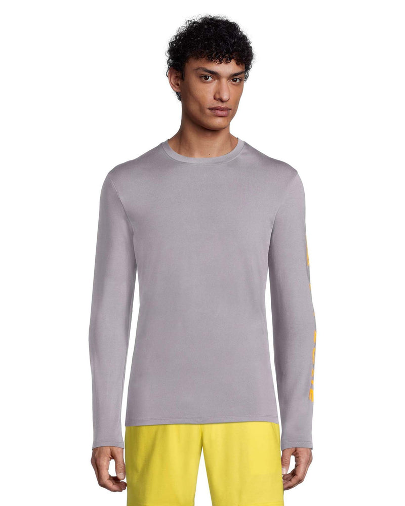 Ripzone Core Ripzone Men's Laine Long Sleeve Rashguard - Grey
