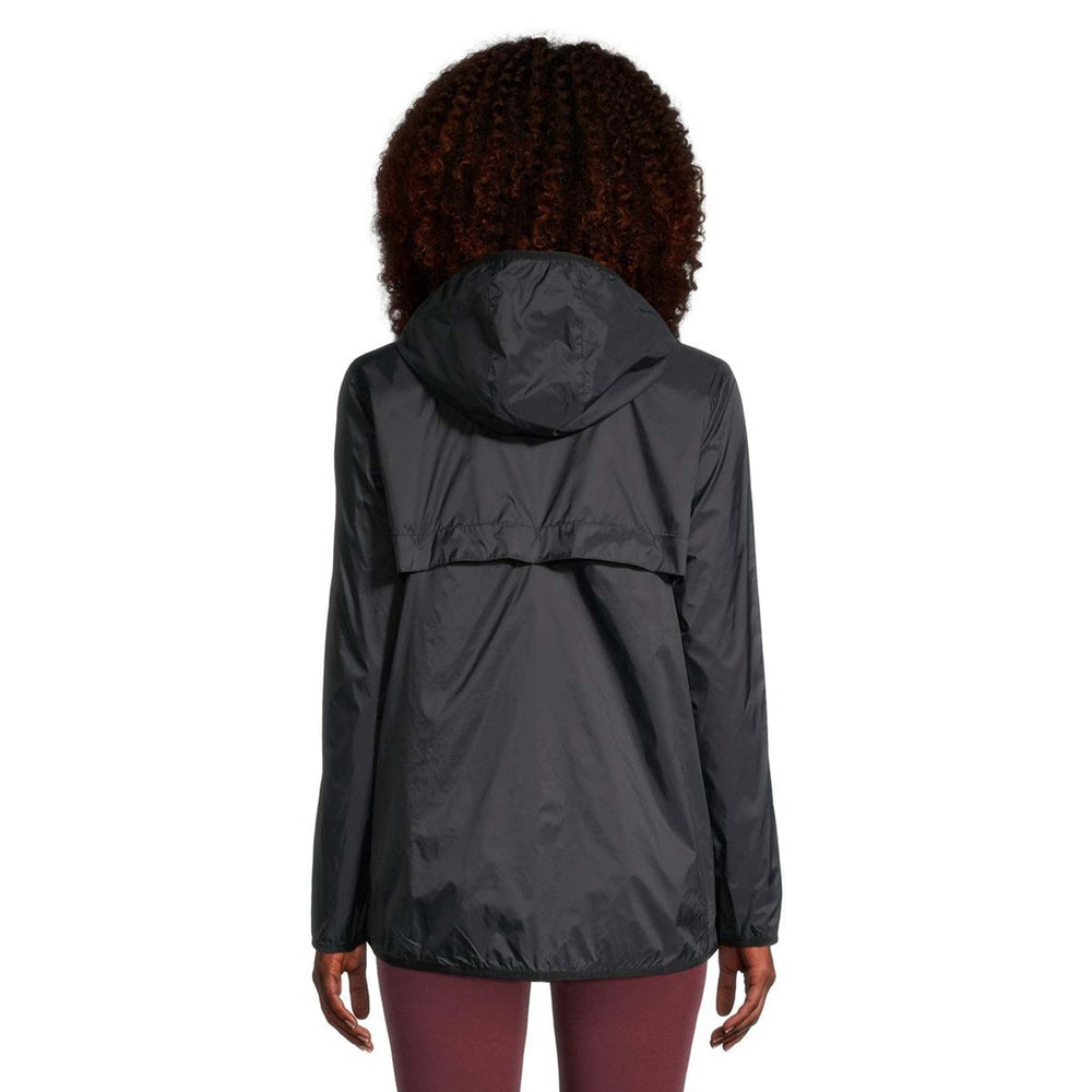 Ripzone Women's Packable Windbreaker Jacket - Black