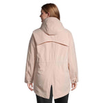 Ripzone Women's Plus Whitewater Spring Parka - Cameo Rose