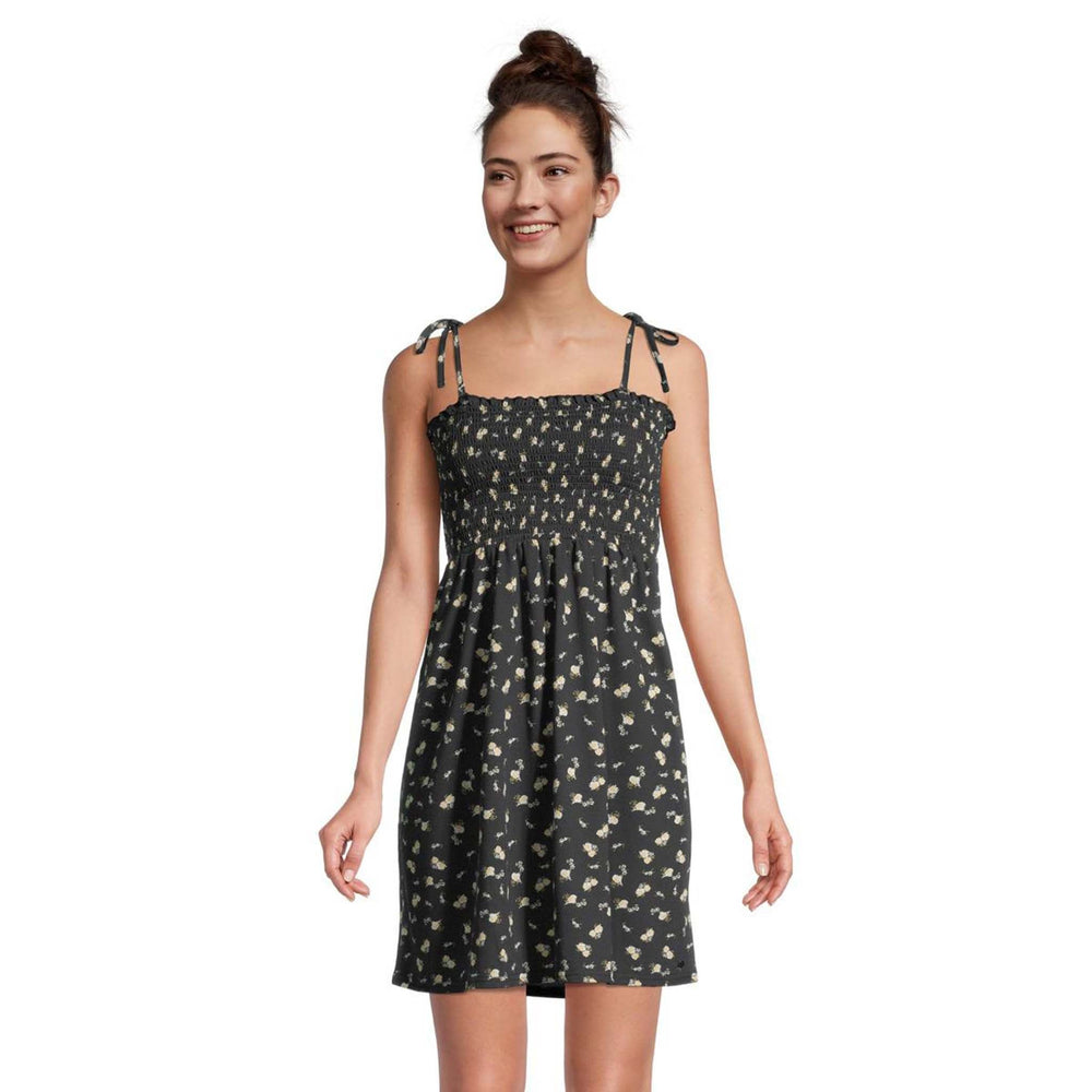 Ripzone Women's Canisbay Smocked Dress - Black