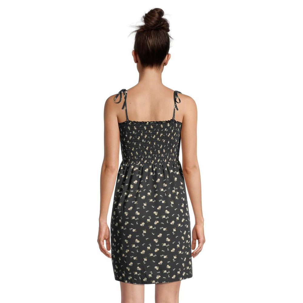 Ripzone Women's Canisbay Smocked Dress - Black