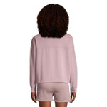Ripzone Women's Crescent Half Zip Sweater - Mauve
