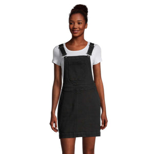 Ripzone Women's Saratoga Overall Dress - Black Ripzone Women's Saratoga Overall Dress - Black