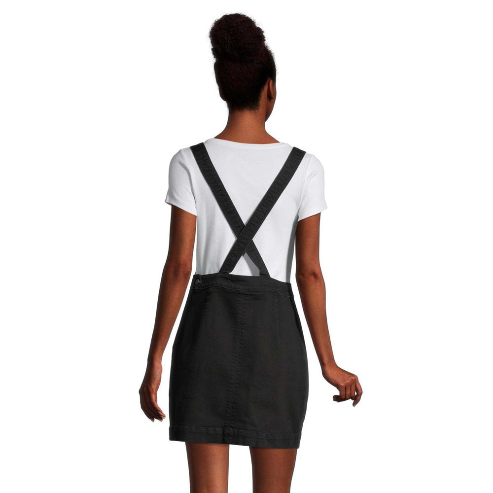 Ripzone Women's Saratoga Overall Dress - Black Ripzone Women's Saratoga Overall Dress - Black