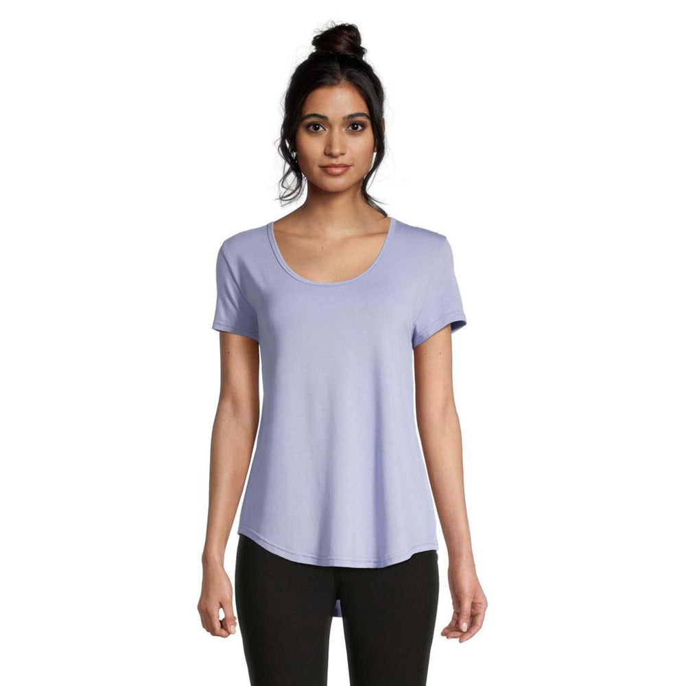 Ripzone Women's Citron Scoop Neck T-Shirt - Purple