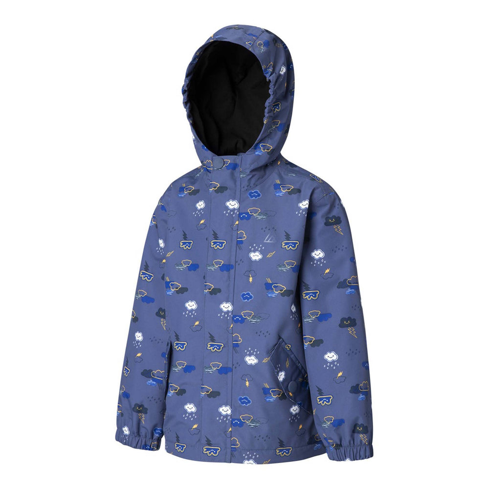 Ripzone Toddler Huron Rain Jacket - Cloud Print