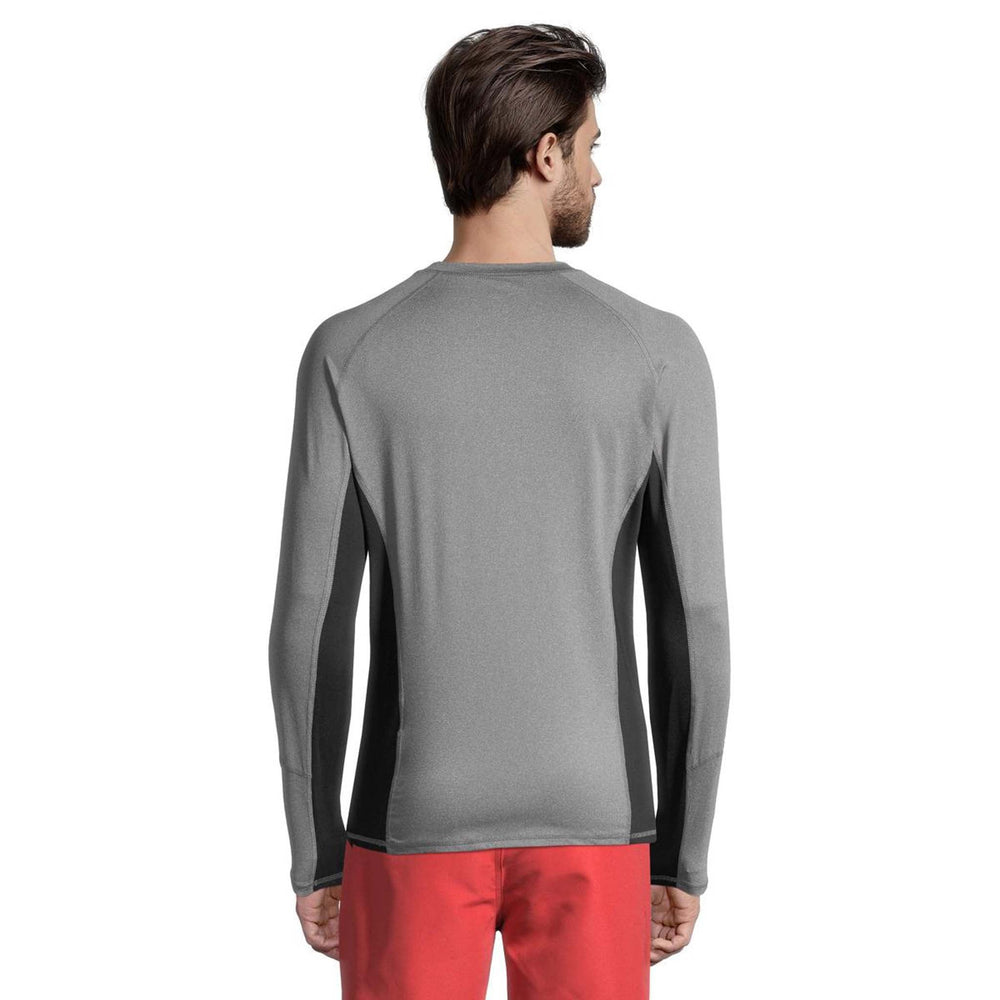 
            
                Load image into Gallery viewer, Ripzone Men&amp;#39;s Amherst Longsleeve Performance Rashguard - Quicksilver
            
        