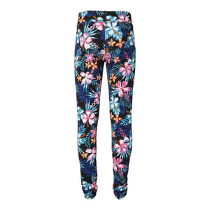 
            
                Load image into Gallery viewer, Ripzone Girls&amp;#39; Cami Leggings - Black Tropical Print
            
        