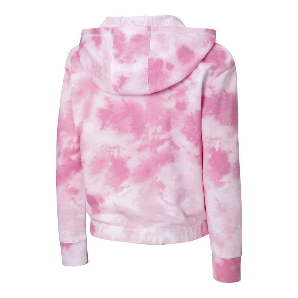 Ripzone Toddler Girls' Fairy French Terry Hoodie - Pink Tie Dye