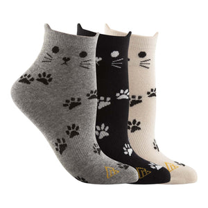 Ripzone Women's Quarter Crew Sock 3 Pack