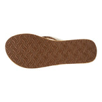 Ripzone Women's Bayside Flip Flop Sandal - Light Brown/White
