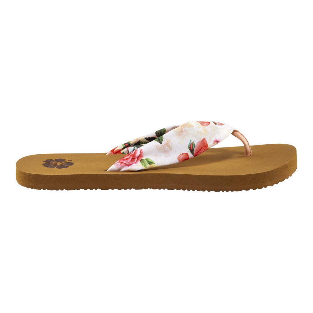 
            
                Load image into Gallery viewer, Ripzone Women&amp;#39;s Isla Flip Flop Sandal - White Floral
            
        