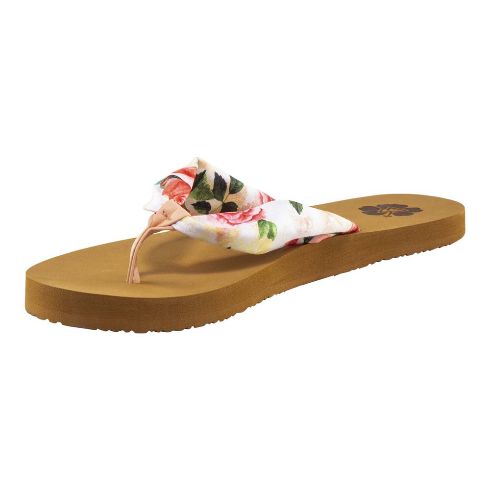 
            
                Load image into Gallery viewer, Ripzone Women&amp;#39;s Isla Flip Flop Sandal - White Floral
            
        