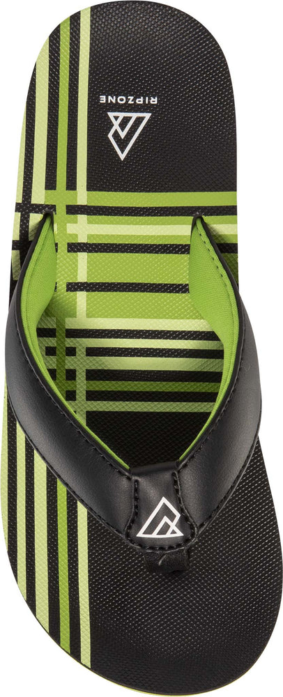 
            
                Load image into Gallery viewer, Ripzone Kids Kai Sandal - Black/Green
            
        