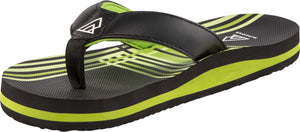 
            
                Load image into Gallery viewer, Ripzone Kids Kai Sandal - Black/Green
            
        