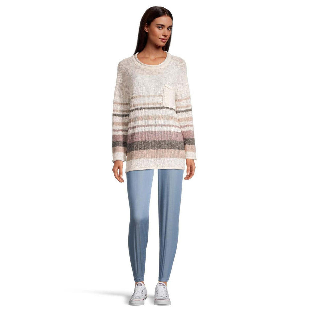
            
                Load image into Gallery viewer, Ripzone Women&amp;#39;s Neys Pullover Sweater - Multi Stripe
            
        