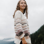 Ripzone Women's Neys Pullover Sweater - Multi Stripe