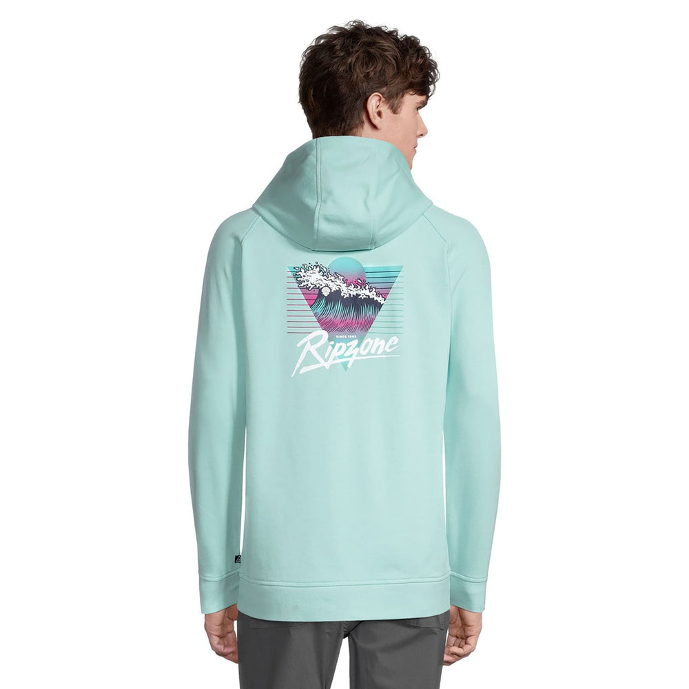 90s Ripzone Ripzone Men's 30 Years Harvey Pullover Hoodie - Blue Tint
