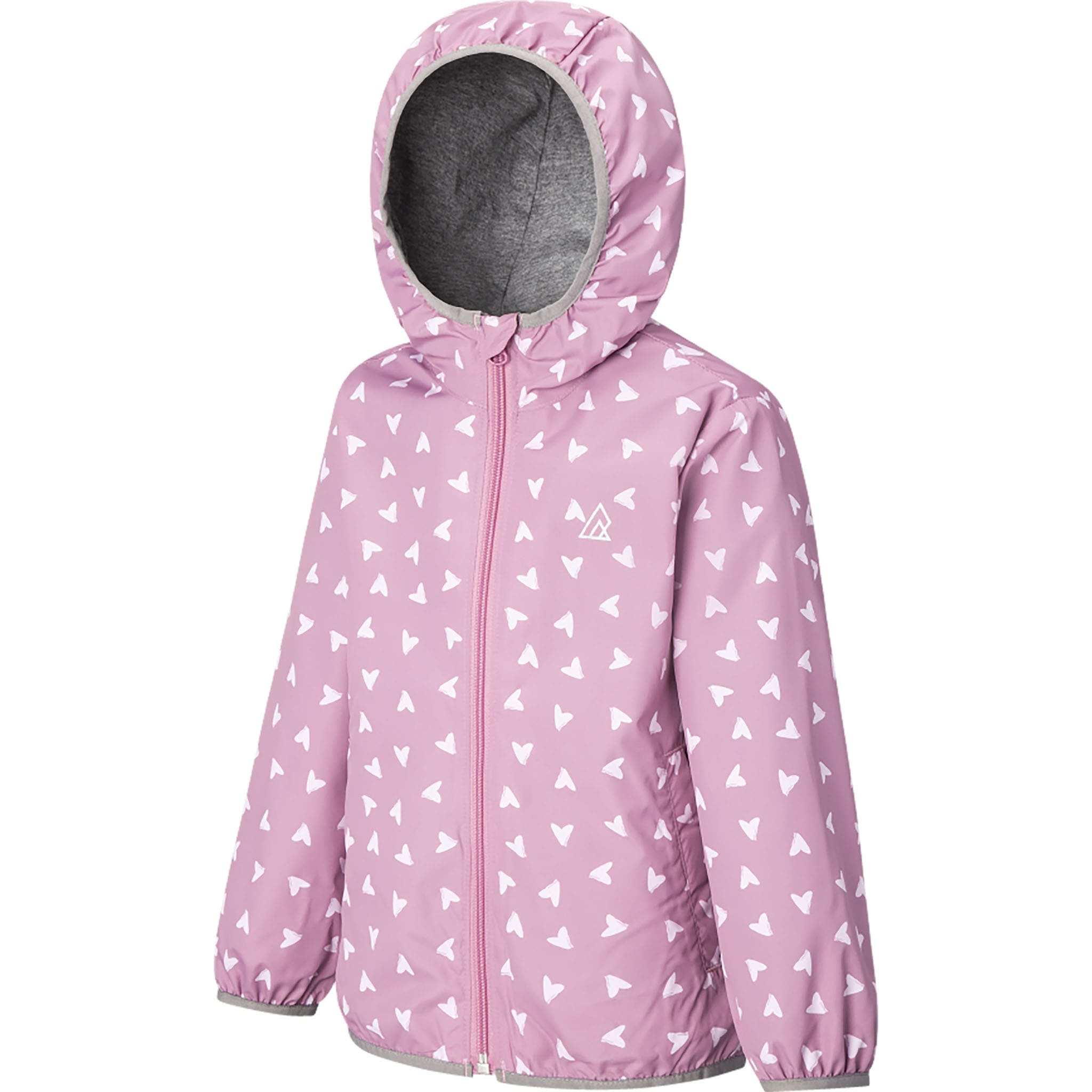 Ripzone Toddler Girl's Oakland Windbreaker Jacket - Fox